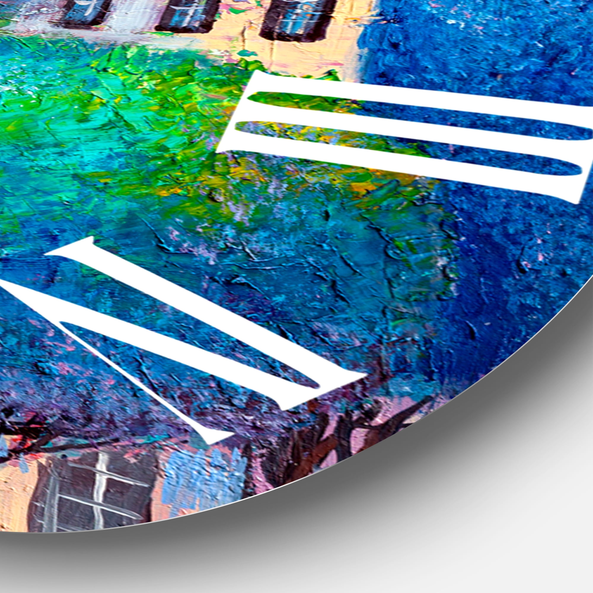 Designart 1 in Modern,Contemporary Wall Clock