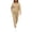 Khaki plus size hoodie set a1, variant on Usloyux Women's Plus Size 2 Piece Set V Neck Long Sleeve Hoodie and Elastic Waist Pants Casual Matching Outfits Solid Lounge Tracksuit, Orange 3XL