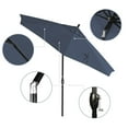 thumbnail image 2 of California Umbrella Pacific Trail Series Patio Market Umbrella in Pacifica with Aluminum Pole Aluminum Ribs Push Button Tilt Crank Lift, 2 of 5