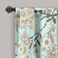 thumbnail image 3 of Lush Decor Botanical Garden Valance - Blue - 18 x 52, 3 of 11