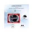 thumbnail image 3 of Étui de Transport pour Meta Quest 3, Étui Rigide de Protection pour Casque de Jeu VR Quest 3 et Accessoires de Manettes, Convient au Rangement à la Maison et aux Voyages, 3 of 7