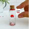thumbnail image 5 of Kseniya Revta Lindo regalo de aniversario para novia o novio Botella romántica única inspirada en el juego Tarro de deseos de amor de aniversario (sin caja Te elijo a ti), 5 of 5