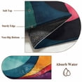 thumbnail image 6 of 3'x5' Area Rugs, Vintage Geometric Indoor Outdoor Area Rug for Living Room Bedroom, Modern Minimalist Abstract Art Washable Bathroom Rugs Kitchen Floor Carpet Mats Home Decor Aesthetic, 6 of 8