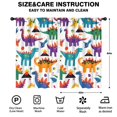 thumbnail image 2 of Blackout Kids Curtains,Cute Dinosaur Pattern Childrens Insulated Curtains Set Of 2,Bedroom Essentials,Toddler Room Decor 52x84in(132x213cm), 2 of 4