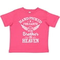 thumbnail image 3 of Inktastic Handpicked for Earth by My Brother in Heaven Angel Wings Boys or Girls Toddler T-Shirt, 3 of 5