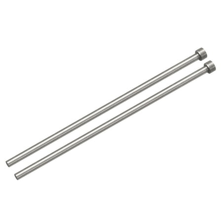 

Straight Ejector Pins 5mm Dia 65Mn Steel Round Tip Punch 150 Length for Mechanical 2Pack