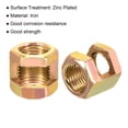 thumbnail image 4 of Unique Bargains M10 Thread 15mm Height Lamp Repair Parts Iron Hexagon Nut 10 Pack, 4 of 5