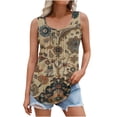 thumbnail image 2 of AUNVITO Women's Summer Tank Top Round Neck Loose Fit Sleeveless Casual Comfortable Plus Size for Everyday Wear, 2 of 5