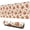 Cat Strawberry Bow, variant on 31.5x11.8 Inch Gaming Mouse Pad, Non-Slip Stitched Rubber Desk Mat for Desktop & Laptop,Cat Paw Print Orange Pattern