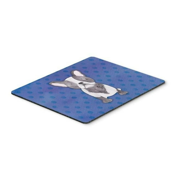 French Bulldog Polkadot Watercolor Mouse Pad, Hot Pad or Trivet