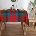 thumbnail image 3 of Rectangle Table Cloth, Sturrock Clan Tartan Resistant Washable Tablecloth Decorative Table Cover for Dining, Indoor and Outdoor, 3 of 6