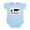 Sky Blue, variant on CafePress - The Ski Vermont Shop Infant Bodysuit - Baby Light Bodysuit, Size Newborn - 24 Months