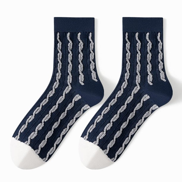 Calcetines largos para mujer, cómodos, de moda, que combinan con todo, calcetines de algodón para mujer