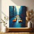 thumbnail image 6 of Abstract Impasto Oil Painting Textured Floral Canvas Wall Art for Living Room Bedroom Dining Room Kitchen Office Hallway Decor, 6 of 8
