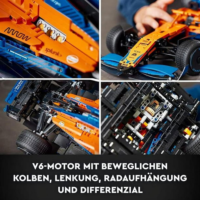 LEGO Technic 42141 pas cher, La voiture de course McLaren Formula 1