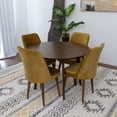 thumbnail image 4 of Antonio Mid Century Modern 5 Piece Dining Room Set, 4 of 5