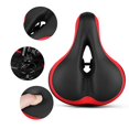 thumbnail image 2 of Coussin de Vélo Ultra-Doux, Siège de Vélo Respirant, Surface en Cuir pour Randonnée, Route, Extérieur, 2 of 5