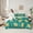 Green Brown, variant on Manfei Cartoon Gingerbread Man 7-Piece Bedding Comforter Set,Merry Xmas King Bedding Sets,Sweet Candy Cane Bed Sheets For Girl Kids,Breathable Home Decor Reversible