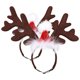 thumbnail image 1 of 2 diademas navideñas con astas de reno para mascotas, 1 of 8