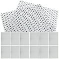 thumbnail image 5 of 3 Pieces Star Pattern Wrapper Decorative Package Paper Christmas Wrapping Printable Tissue Black, 5 of 8