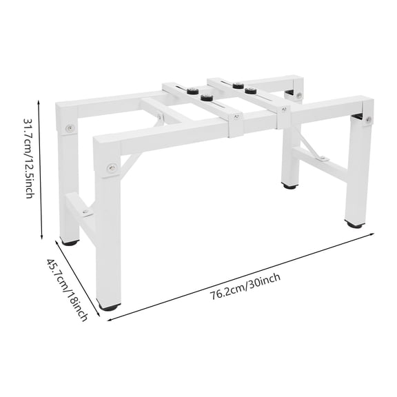 Mini-Split Ground Stand, Ground Stand, Air Conditioner Support Base White