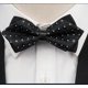 thumbnail image 5 of 9 Men's Bow Tie Business Dress Black White Banquet Bridegroom Wedding (random style), 5 of 5