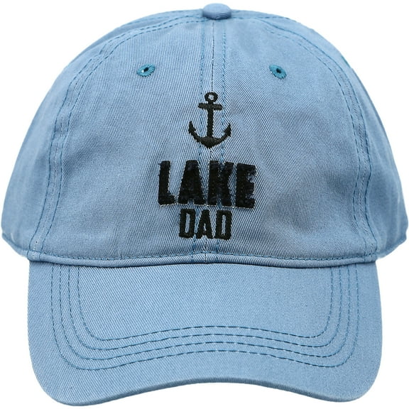 Lake Dad - Cadet Blue Adjustable Hat