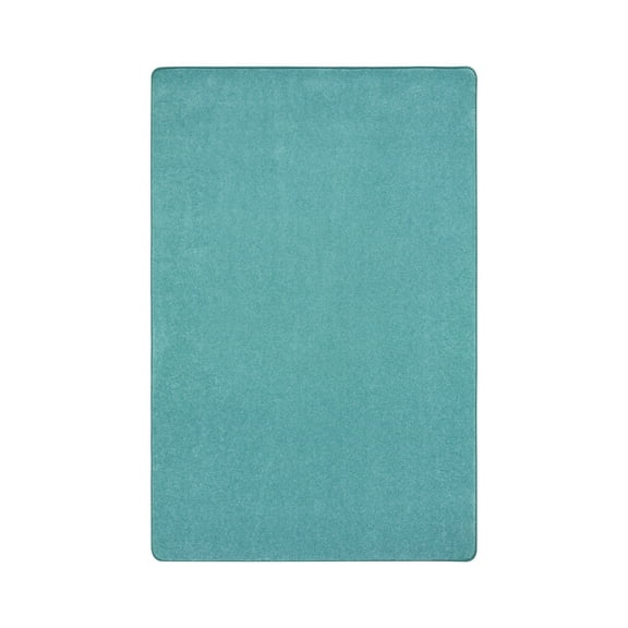 Just Kidding 12' x 18' Area Rug In Color Seafoam-Color:Seafoam,Material:Polyester