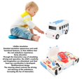 thumbnail image 4 of Ambulance Toy Car Simulated Lifelike Ambulance Vehicle Toy Early Education Interactive Plastic Emergency Vehicle Toy for Kids, 4 of 4