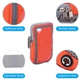 thumbnail image 3 of Uxcell Phone Arm Band for Running Running Phone Holder Armband Cell Phone Holder Orange, 3 of 5