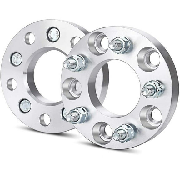 2 Wheel Spacers Adapters 5x100 to 5x114.3 1" Thick Use 5x4.5 Wheels On 5x100 Car Grade 12.9 Studs Set of 2