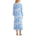 thumbnail image 3 of Women Lightweight Long Pajamas Robes Sleeve Full Length Housecoat Loungewear, 3 of 8