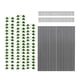 thumbnail image 3 of Aros de jardín para camas elevadas Suministros de jardinería Aros de túnel de cultivo Túnel de jardín 60 piezas, 3 of 9