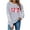 Gray, variant on Elvqul Sweatshirts for Women Pullover Sweatshirts Graphic Trendy no Hood Long Sleeve Womens Shirts Black