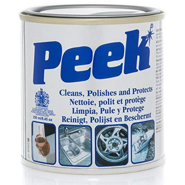 Peek Polish, Aluminum and Chrome Metal Polish 250ml (9.83 oz) Can