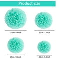 thumbnail image 2 of Xingzhi Paper Flower Ball Blue 6106, 2 of 9