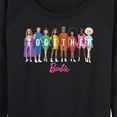 thumbnail image 3 of Barbie Pride - Together - Women's Lightweight French Terry Long Sleeve Shirt, 3 of 5