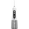 thumbnail image 4 of Water flosser irrigator, portable wireless charging oral irrigator, 350ml water tank, 7 waterproof, travel chargeable electric tooth floss cleaner teeth (white), 4 of 4