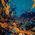 thumbnail image 2 of Intuitive Creation- Abstract Expressionism Canvas Wall Art, 2 of 2