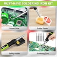 thumbnail image 4 of Kit de soldador Crtsweker 100W con pantalla LED 180-500 °C, 4 of 7