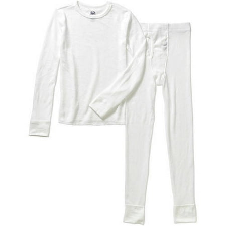 Boys Soft Waffle Thermal Underwear Set
