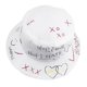 thumbnail image 3 of Moda Graffiti Sombrero de pescador plegable Gorra de cubo de estilo Hip Hop Blanco, 3 of 9