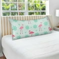 thumbnail image 6 of GZHJMY Flamingo King Pillowcase Super Soft Cozy Plush Pillow Case with Zipper for Sofa Bed Couch, 20 x 40 Inch, 6 of 7