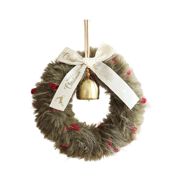 A Christmas Tree Ornaments Decorations Car Wreaths Bows Bells Small Flower Wreaths For Tree And Home Decor
