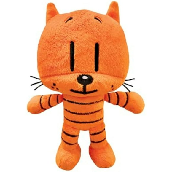 Dog Man Plush Liquidation! Dog Man Toys Peluche Chats et Chien Peluches Dog Man Plushies Jouet Chien Poupée Drôle Détective Fan de Chien Collection Animaux en Peluche Chat Jouet Noël Anniversaire