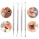 thumbnail image 5 of Juego Profesional de 8 Herramientas Dentales de Acero Inoxidable con Luz LED para Limpieza Bucal Profunda en Casa, Incluye Estuche de Almacenamiento, 5 of 7