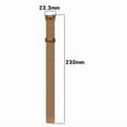 thumbnail image 4 of FIEWESEY Mesh Watch Band for Charge 5 Charge 6 Replacement Metal Bands , Stainless Steel Magnetic Milanese Watch Band Strap For Charge 5 / Charge 6 Smartwatch Wristband - Rose Gold, 4 of 7