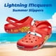 thumbnail image 4 of Zapatillas de verano para hombre Disney Lightning Mcqueen Hombre Pixar Impermeable Exterior Playa Agujeros EVA Zapatos Sandalias Mujer Chanclas Coche Niño, 4 of 5