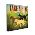 thumbnail image 3 of Stupell Industries Take a Hike Phrase Animals & Insects Painting Gallery Wrapped Canvas Print Wall Art, 24 x 24, 3 of 7