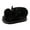 Black, variant on Women's Cute Bunny Platform Fuzzy Slippers Winter Warm Plush Slip On House Slippers Comfortable Non Slip Bedroom Shoes Black Size 7.5